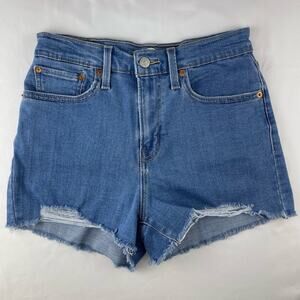 Levi's High Rise Shorts